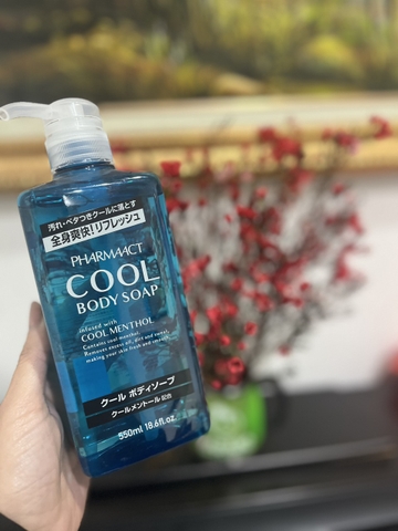Sữa Tắm Cho Nam Cool Body Soap Pharmaact Nhật Bản