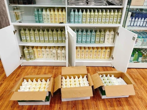 Set dầu gội xả Biotin & Collagen 500ml & 1000ml