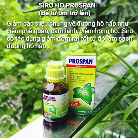 Siro trị ho Prospan Đức 100ml