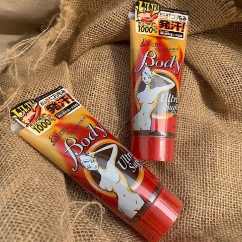 Kem tan mỡ bụng Esteny Body Hot Massage Gel Sana 240gr Nhật Bản