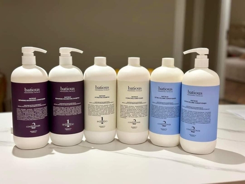 Cặp dầu gội xả BATIOUS 960ml x 2