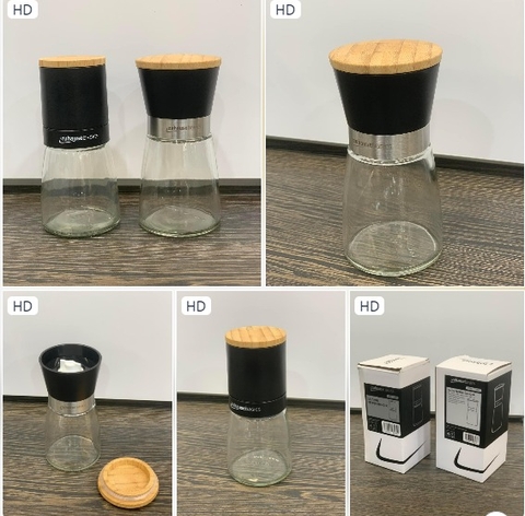 Dụng cụ xay muối tiêu Zuhause basics 140ml