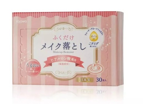 Khăn ướt tẩy trang Kyowa hộp 30 tờ