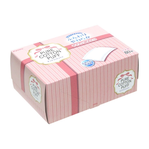 Bông tẩy trang Pure Cotton hộp 80 miếng