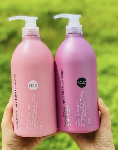 Bộ Gội xả Salonglink Nhật Bản mỗi chai 1000ml
