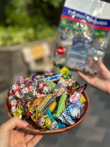 Kẹo mix Nga 8 vị túi 500gr