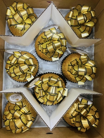 Socola Ferrero Rocher quả cầu nơ vàng