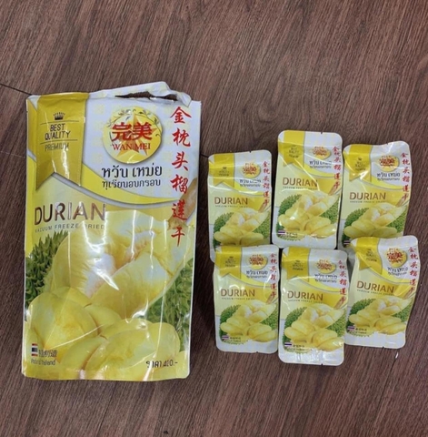 Sầu riêng sấy khô Thái Lan