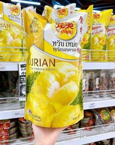 Sầu riêng sấy Thái Lan của Siêu Thị Makro