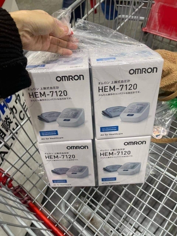 Máy đo huyết áp Omron HEM 7120 Nhật Bản