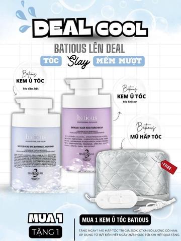 Kem ủ tóc Batious