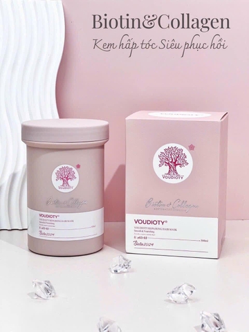 Ủ tóc Biotin hồng