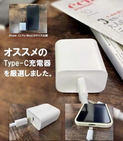 Bộ sạc nhanh iPhone 20W Nhật Bản