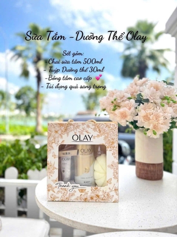 Bộ sản phẩm sữa tắm Olay