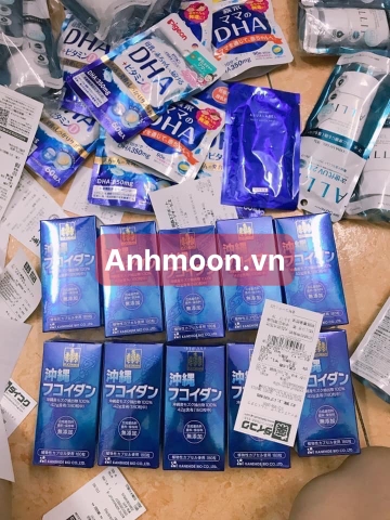 Viên uống tảo Fucoidan Okinawa phòng chống ung thư Nhật Bản 180 viên