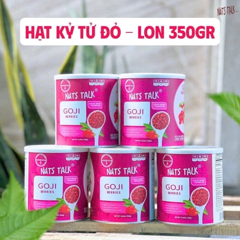 Kỷ tử đỏ Nuts Talk hàng nhập khẩu chính ngạch hộp 350gr