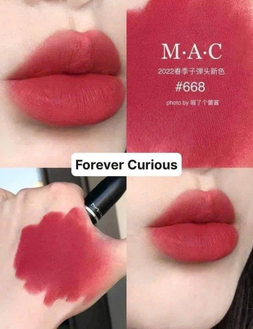 Son Thỏi MAC Ximal Matte Lipstick Son Thỏi MAC Ximal Matte Lipstick màu 668