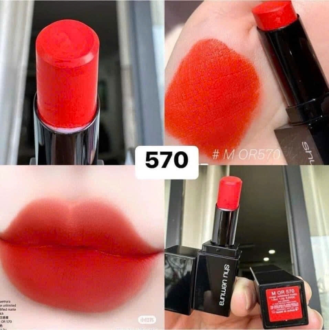 Shon Shu 570 đỏ cam vỏ đen