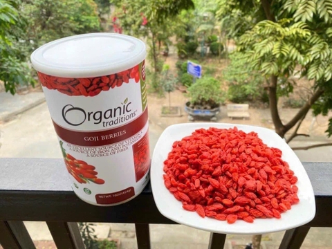 Kỷ tử đỏ Organic hộp 454gr