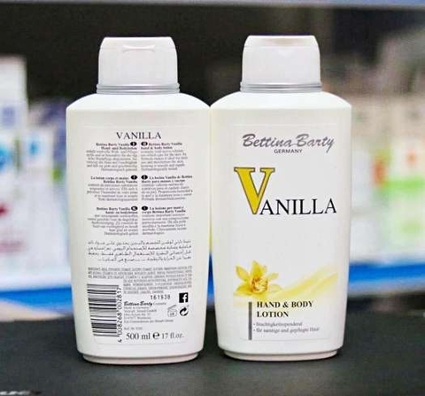 Sữa tắm vanilla hương hoa vani kết hợp nước hoa pháp hàng chính hãng