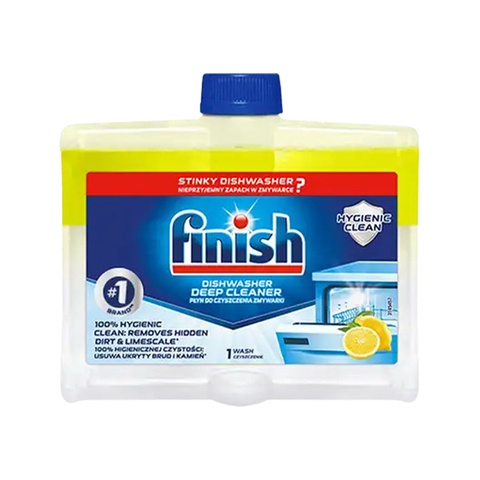 DUNG DỊCH VỆ SINH MÁY RỬA BÁT FINISH 250ML HƯƠNG CHANH