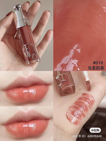 Son dưỡng Dior màu 018 mini - cam sữa nude