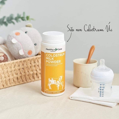 Sữa Non Healthy Care - Colostrum Milk Powder 300gr của Úc chính hãng