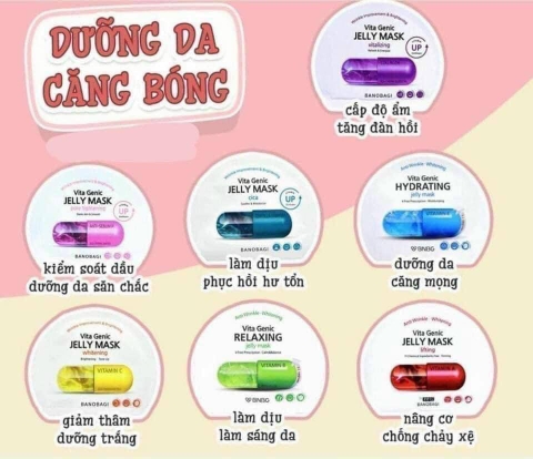 Mặt Nạ Banobagi Vitamin Mask hộp 10 miếng