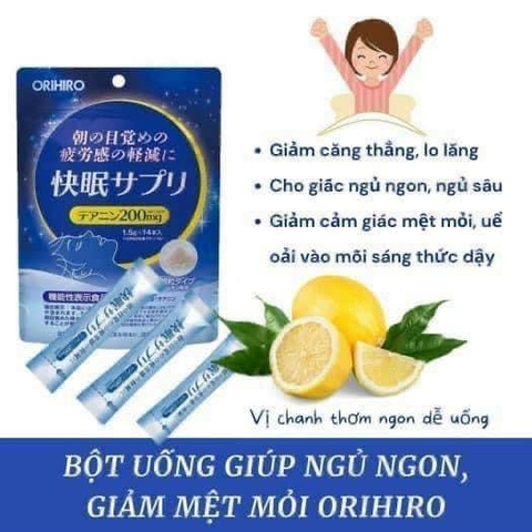 Bột ngủ ngon Orihiro 14 gói