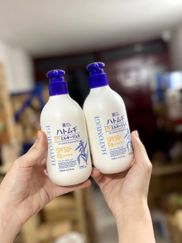 Dưỡng thể ban ngày Ý dĩ  hatomugi SPF50+