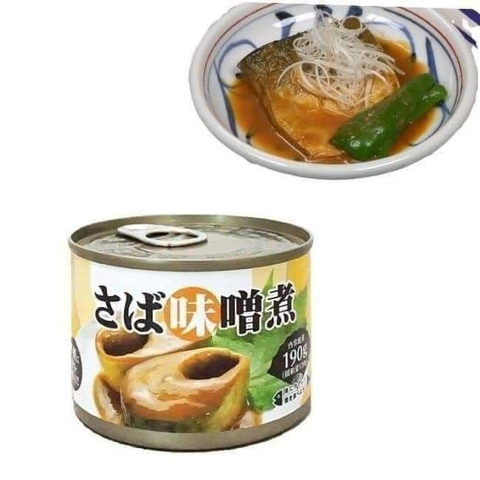 Cá thu hầm sốt Miso 190gr Nhật Bản