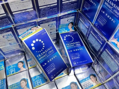 Viên uống trắng da trị nám Transino White C 120 viên Nhật Bản