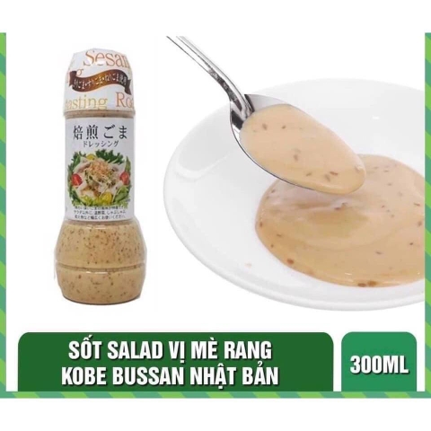 Sốt salad mè rang Bussan Kobe Nhật Bản 300ml