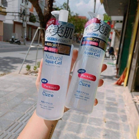Tẩy tế bào chết Cure Natural Aqua Gel Nhật Bản 250gr
