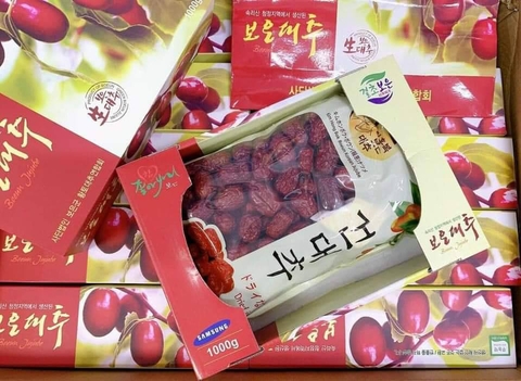 Táo đỏ khô Sam Sung Hàn Quốc 1kg