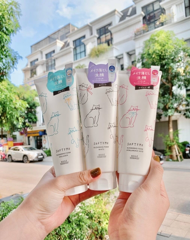 Sữa rửa mặt Kose Softymo Nhật Bản mẫu mới