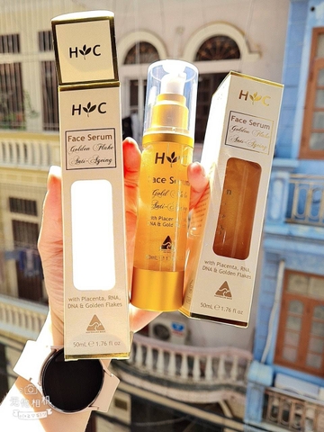 Serum Nhau Thai Cừu + Tinh Thể Vàng Dưỡng Da Chống Lão Hóa Healthy Care Anti Ageing Gold Flake Face 50ml