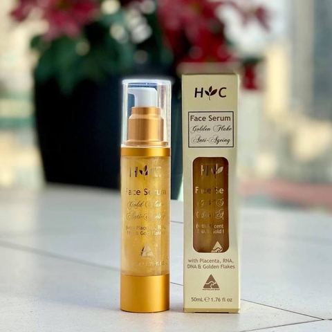 Serum Nhau Thai Cừu + Tinh Thể Vàng Dưỡng Da Chống Lão Hóa Healthy Care Anti Ageing Gold Flake Face 50ml