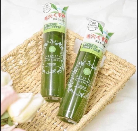 Tẩy da chết trà xanh Green Tea Nhật Bản 200gr