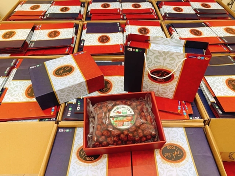 Táo đỏ Hàn quốc hộp 3 màu