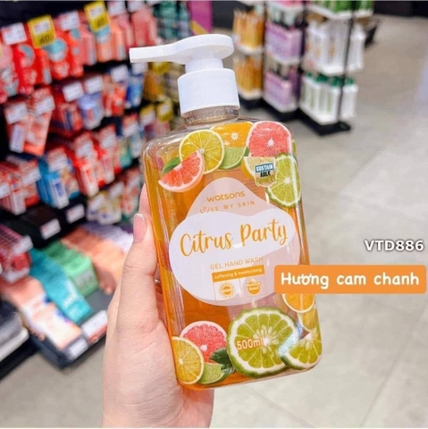 Nước rửa tay Watsons 500ml Thái Lan