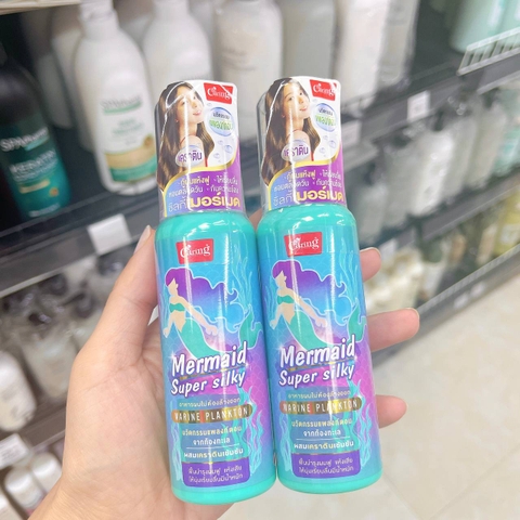 Xịt dưỡng tóc Caring Mermaid Super Silky 80gr