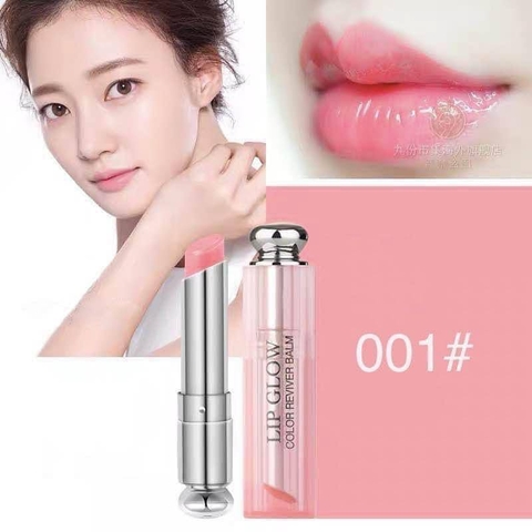 Son dưỡng Dior thỏi full size màu 001 hồng baby