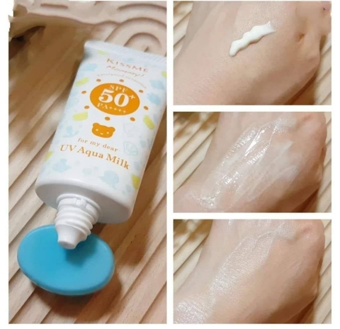 Kem chống nắng kissme cho bé