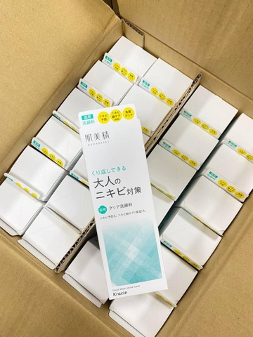 Sữa rửa mặt trắng da Kracie Nhật Bản