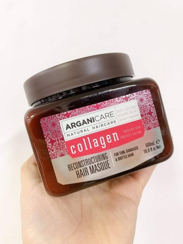 Ủ tóc Arganicare Collagen 500ml
