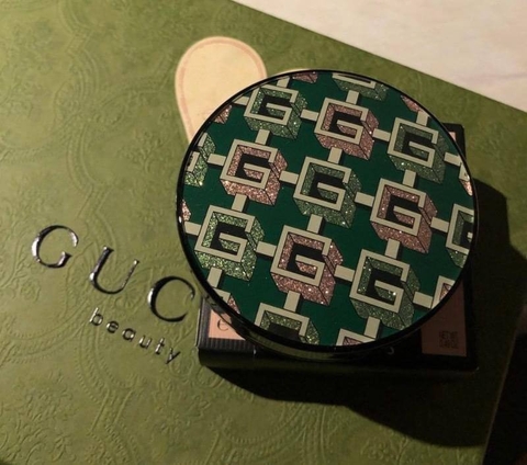 Phấn nước Cushion Gucci limited phiên bản vỏ xanh 14gr