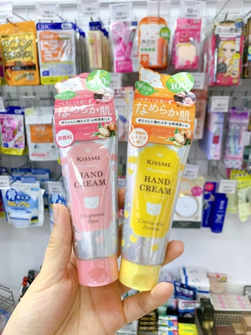 Kem dưỡng tay cho bé và người lớn Kissme 60gr Nhật Bản