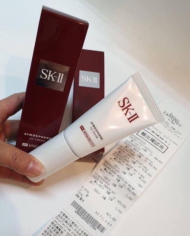 Kem CC SKII kiêm kem chống nắng SPF 50, PA ++++