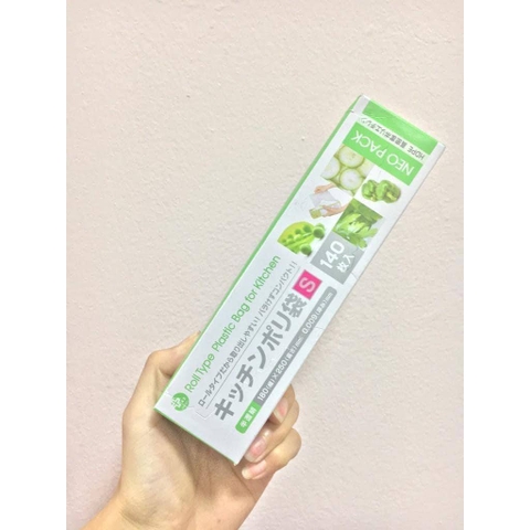 SET 140 TÚI NILONG ĐỰNG THỰC PHẨM NHẬT BẢN 18cm x 25cm